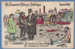 POLITIQUE - SATIRIQUES -- La Semaine Politique Satirique  --  14 -  Semaine 1906 - Satirische