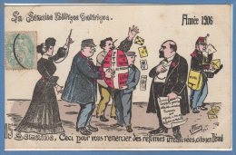 POLITIQUE - SATIRIQUES -- La Semaine Politique Satirique  --  15 -  Semaine 1906 - Satirical