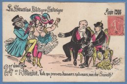 POLITIQUE - SATIRIQUES -- La Semaine Politique Satirique  --  24 -  Semaine 1906 - Satira