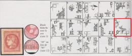 80c Bordeaux N° 49 Position 10 Neuf * Signé A.Diéna Cote 720eu - 1870 Bordeaux Printing