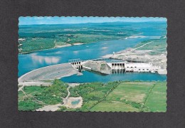 FREDERICTON - NEW BRUNSWICK - MACTAQUAC HYDRO DEVELOPMENT ON THE SAINT JOHN RIVER - PHOTO COURTESY NBEPC - Fredericton