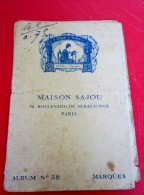 Maison SAJOU Livret Dessins De Broderies . Album No. 52 . VOIR SCANS . Ouvrages De Dames - Punto Croce