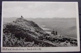 Alte Karte "Blick Auf Schloss DRACHENBURG Und Drachenfels" 1938 - Drachenfels