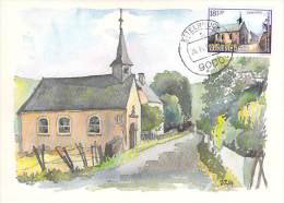 LUXEMBOURG  CARTE MAXIMUM  NUM-YVERT  1211 CHAPELLES - Maximum Cards