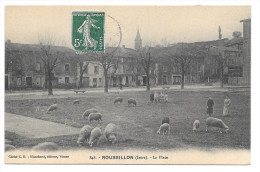 CPA Le Péage De Roussillon La Place  38 Isère - Roussillon