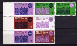 AUSTRALIE Australia 1971 Noel Christmas Yv 450/456 MNH ** - Mint Stamps