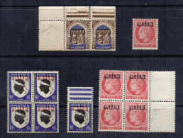 Algerie  VARIETES  N° 228 - 243 - 269 Neufs Avec Ou Sans Charnieres Voir Scan - Unused Stamps