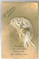 Carte Postale  Ancienne "Bonnet De Ste Catherine" Accueillez Le D'un Coeur Joyeux - Saint-Catherine's Day