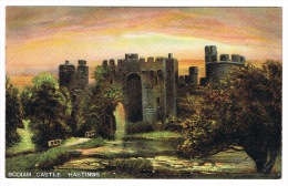 RB 1056 - Early Postcard - Bodiam Castle - Hastings Sussex - Hastings