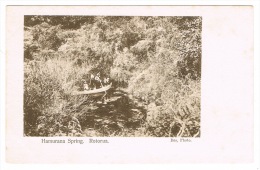 Delcampe - RB 1056 - Early Postcard - Group In Rowing Boat - Hamurana Spring - Rotorua - New Zealand - Neuseeland