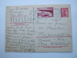 1953 , Ganzsache Mit Klarem Stempel - Lettres & Documents