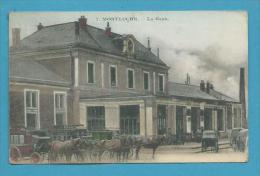 CPA Colorisée N° 1 - La Gare MONTLUCON 03 - Montlucon