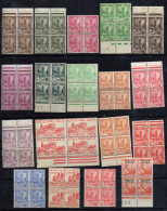 Bloc De 4 N°244-273à275-278à283-285-286A-286B-287A-290A-293A-299 **/* Quelques Adhérences Voir Scan - Unused Stamps