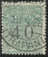 ITALY KINGDOM ITALIA REGNO 1924 SEGNATASSE TAXES TASSE POSTAGE DUE PER VAGLIA CENT. 40 USATO USED OBLITERE´ - Vaglia Postale