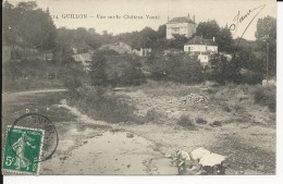 Carte Postale :  Guillon - Vue Sur Le Château Vouté - Guillon
