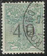 ITALY KINGDOM ITALIA REGNO 1924 SEGNATASSE TAXES TASSE POSTAGE DUE PER VAGLIA CENT. 40 USATO USED OBLITERE´ - Tax On Money Orders