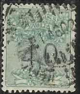 ITALY KINGDOM ITALIA REGNO 1924 SEGNATASSE TAXES TASSE POSTAGE DUE PER VAGLIA CENT. 40 USATO USED OBLITERE´ - Taxe Pour Mandats