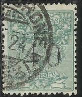 ITALY KINGDOM ITALIA REGNO 1924 SEGNATASSE TAXES TASSE POSTAGE DUE PER VAGLIA CENT. 40 USATO USED OBLITERE´ - Taxe Pour Mandats