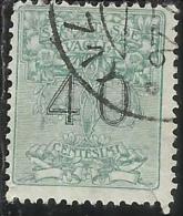 ITALY KINGDOM ITALIA REGNO 1924 SEGNATASSE TAXES TASSE POSTAGE DUE PER VAGLIA CENT. 40 USATO USED OBLITERE´ - Strafport Voor Mandaten