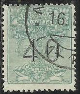 ITALY KINGDOM ITALIA REGNO 1924 SEGNATASSE TAXES TASSE POSTAGE DUE PER VAGLIA CENT. 40 USATO USED OBLITERE´ - Vaglia Postale