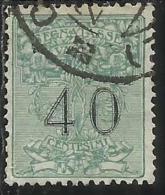 ITALY KINGDOM ITALIA REGNO 1924 SEGNATASSE TAXES TASSE POSTAGE DUE PER VAGLIA CENT. 40 USATO USED OBLITERE´ - Vaglia Postale