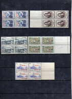 Bloc De 4 N°310 - 311 - 312 - 325 - 330 Neufs Sans Charniere - Unused Stamps