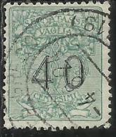 ITALY KINGDOM ITALIA REGNO 1924 SEGNATASSE TAXES TASSE POSTAGE DUE PER VAGLIA CENT. 40 USATO USED OBLITERE´ - Tax On Money Orders