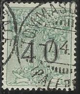 ITALY KINGDOM ITALIA REGNO 1924 SEGNATASSE TAXES TASSE POSTAGE DUE PER VAGLIA CENT. 40 USATO USED OBLITERE´ - Taxe Pour Mandats