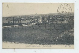 Saint-Bris-le-Vineux (89) : Vue Générale + Oblitération Du Dépôt Du 34ème Rgt Territorial D'infanterie  En 1915  PF - Saint Bris Le Vineux