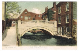 RB 1057 - 1914 F.G.O. Fgo Stuart Postcard - Soak Bridge Winchester - Hampshire - Winchester