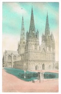 RB 1057 - 2 Early Postcards - Lichfield Cathedral - Staffordshire - Sonstige & Ohne Zuordnung