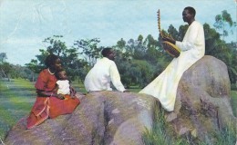 Uganda - Kampala - Muganda Harpist 1964 - Uganda
