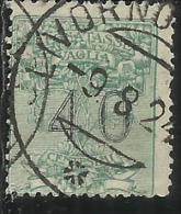 ITALY KINGDOM ITALIA REGNO 1924 SEGNATASSE TAXES TASSE POSTAGE DUE PER VAGLIA CENT. 40 USATO USED OBLITERE´ - Taxe Pour Mandats