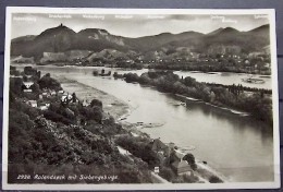 Alte Karte "ROLANDSECK Mit Siebengebirge"  Drachenfels-Königswinter 1934 - Remagen