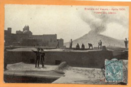 Eruzione Del Vesuvio Torre Del Greco 1906 Postcard - Torre Del Greco