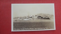 RPPC Alcatraz Islabd Federal Prison San Fran Cal  Has Scotch Tape Stain On Backref  1951 - Prison