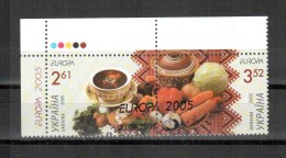 Ukraine 2005 Paar / Pair EUROPA Gestempelt/used - 2005