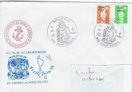 15544  CM CÉRES à St PIERRE Et MIQUELON - 1996 - Lettres & Documents