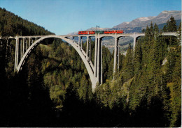 CHUR-AROSA- BAHN     VIADUKT  BEI LANGWIES        (NUOVA) - Langwies