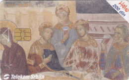 SERBIA  Phonecard With Chip / Monastery Kalenić / Paiting / - Other - Europe