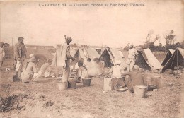 ¤¤   -  17   -   MARSEILLE   -   Guerre 1914  -  Cuisiniers Hindous Au Parc Borély   -  ¤¤ - Parcs Et Jardins