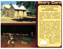 (PF 398) Australia - NT - Springvale Homestead And Native Aborigines - Aborigènes