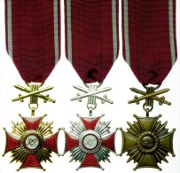 Polish Cross Of Merit With Swords - Sonstige & Ohne Zuordnung