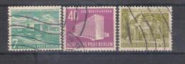 Berlin 1954   Mi Nr 121/3    (a2p18) - Gebruikt