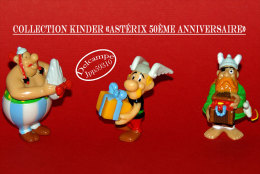 Astérix - Obélix Et Barbarossa (lot De 3 Figurines) 50ème Anniversaire * - Other & Unclassified