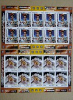 SALE!!! Europa Cept Stamp 2003 2 Sheetlets Art Painting Poster Art Plakat Kunst - Géorgie