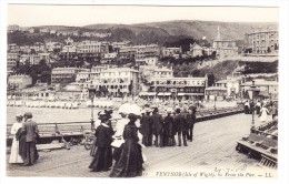 AK GB Isle Of Wight Ventnor From The Pier Foto L.L. #11 Ungebraucht - Ventnor