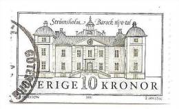 Sweden 1991 Mi. 1684 10.00 Kr Schloss Castle  Used  (0) - Gebruikt