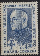 PIA - BRASILE - 1955 : Visita Del Legato Pontificio - (Yv  609) - Unused Stamps