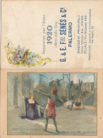 PALERMO 1920 - Calendario Pubblicitario /  G.& E. Flli Sénès & C. - Petit Format : 1901-20